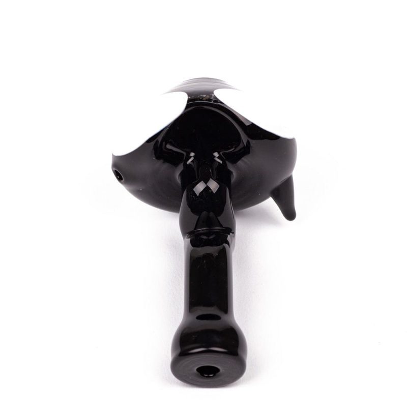 eightvape alternatives glass alien hand pipe w wide base 30781353984111