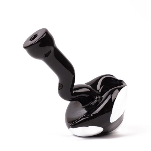 eightvape alternatives glass alien hand pipe w wide base 30781354049647