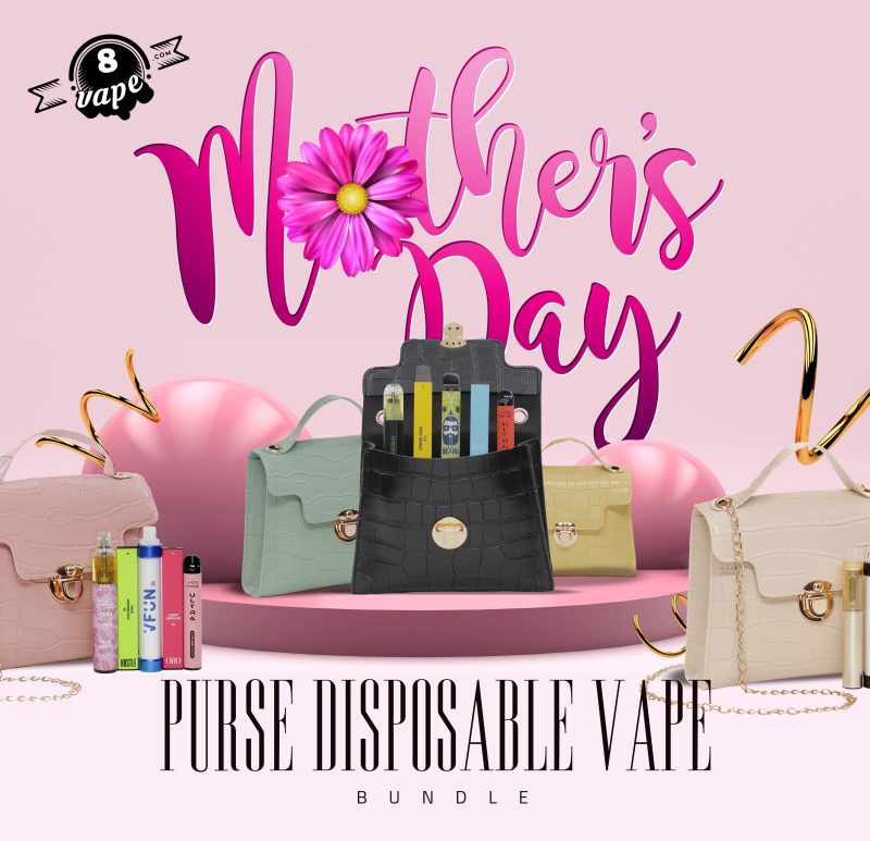 eightvape disposable vape mother s day purse disposable vape bundle 28139610701935 1