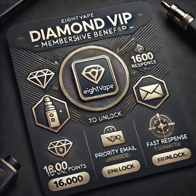 eightvape merch diamond vip membership benefits exclusive vip service 34483614941295