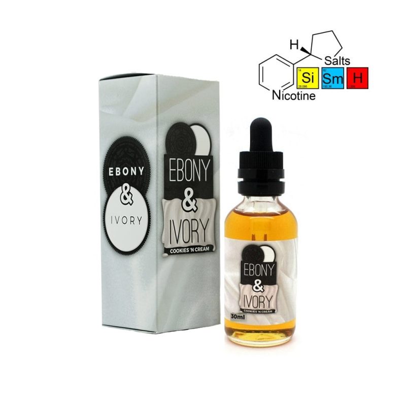 enfuse juice enfuse vapory salts ebony ivory 30ml nic salt vape juice 30948514054