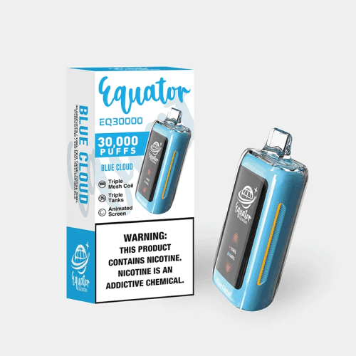 Equator Blue Cloud 🎁 Equator EQ30000 Disposable Vape (5%, 30000 Puffs) (100% off)