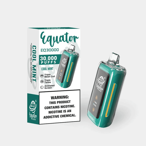 Equator Cool Mint 🎁 Equator EQ30000 Disposable Vape (5%, 30000 Puffs) (100% off)