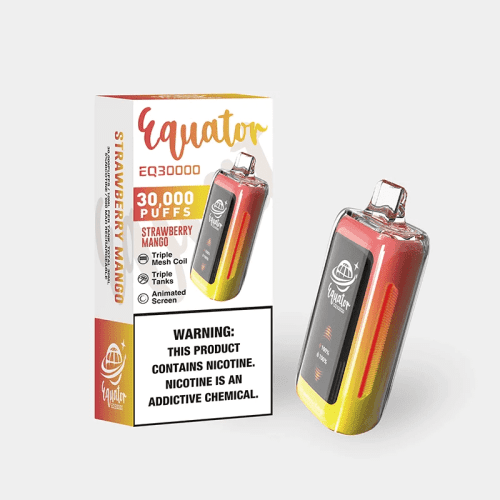 Equator Strawberry Mango 🎁 Equator EQ30000 Disposable Vape (5%, 30000 Puffs) (100% off)