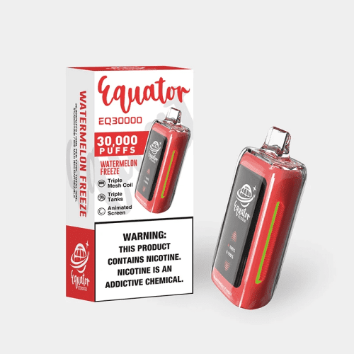 Equator Watermelon Freeze 🎁 Equator EQ30000 Disposable Vape (5%, 30000 Puffs) (100% off)