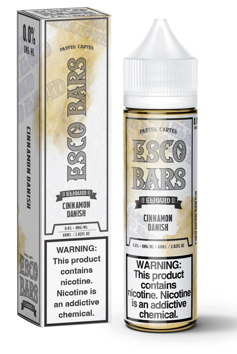 esco bar juice esco bars cinnamon danish 60ml vape juice 31355078049903