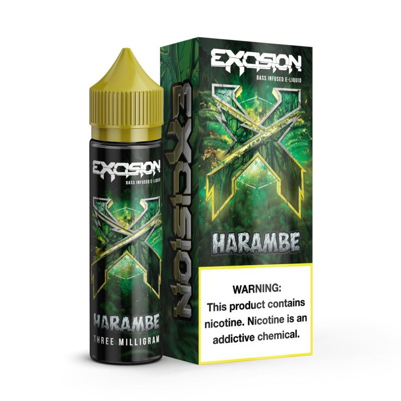 excision juice alt zero and excision harambe 60ml vape juice 13504448790639