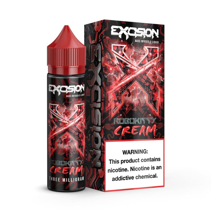 excision juice alt zero and excision robokitty cream 60ml vape juice 13504450429039