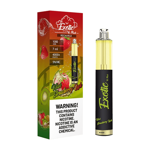 Exotic Disposable Vape Kiwi Strawberry Lush Exotic Stick V3 Disposable Vape