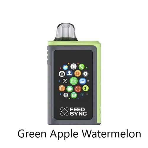 FEED SYNC 30K Disposable Vape Green Apple Watermelon Flavor