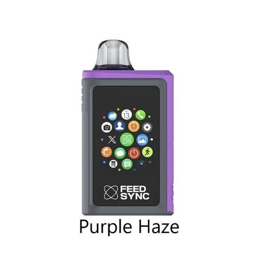 FEED SYNC 30K Disposable Vape Purple Haze Flavor