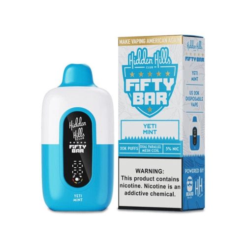 Fifty Bar Disposable Vape Yeti Mint Flavor