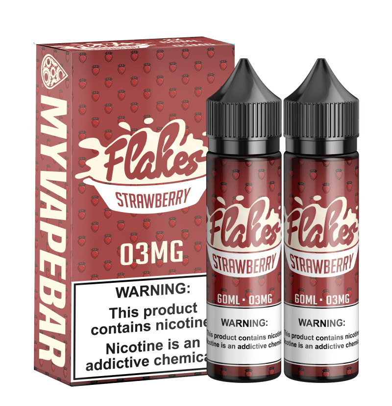 flakes juice strawberry 120ml vape juice flakes 28064447627375