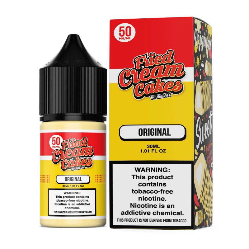 fried cream cakes juice fried cream cakes original 30ml nic salt vape juice 29993226666095