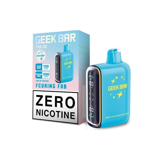 Geek Bar Disposable Vape Geek Bar Pulse Zero Nicotine Disposable Vape (0%, 15000 Puffs)