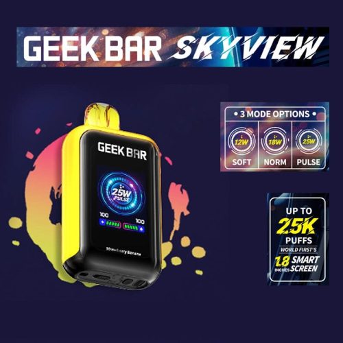 geek bar disposable vape geek bar skyview 25k disposable vape 5 25000 puffs 33921828126831