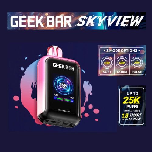 geek bar disposable vape geek bar skyview 25k disposable vape 5 25000 puffs 33921828421743