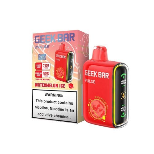 geek bar pulse 15000 disposable vape watermelon ice flavor