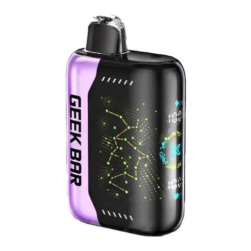 geek bar pulse x 25000 disposable vape raspberry peach lime