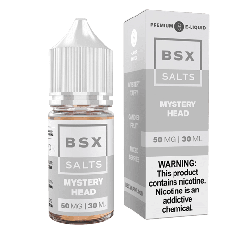 GLAS Juice Glas BSX Mystery Head Nic Salt Vape Juice 30ml