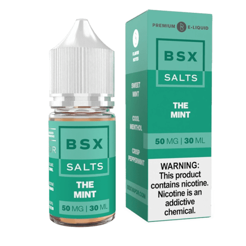 GLAS Juice 50MG Glas BSX The Mint Nic Salt Vape Juice 30ml