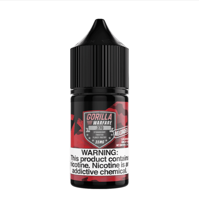 gorilla warfare juice 270 reloaded 30ml nic salt vape juice gorilla warfare 30144016613487