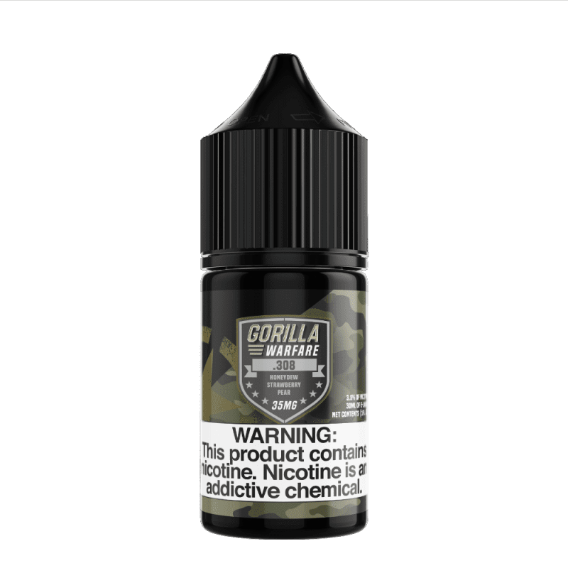 gorilla warfare juice 308 30ml nic salt vape juice gorilla warfare 30144025297007