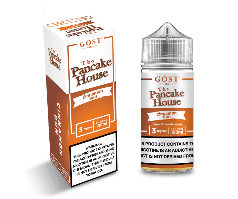 gost juice pancake house cinnamon bun 100ml tf vape juice 31998103027823