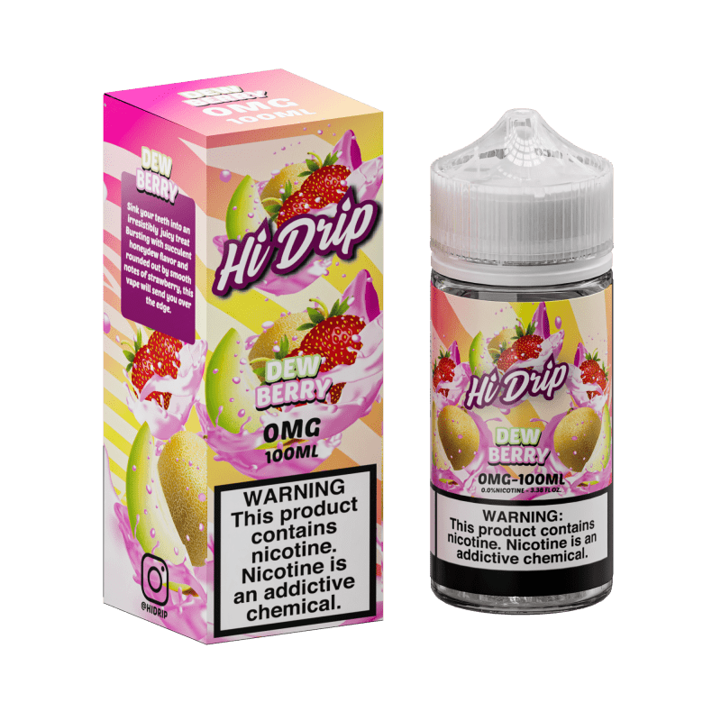 Hi-Drip ZERO MG 0MG Hi-Drip Dew Berry 100ml Vape Juice (0mg)