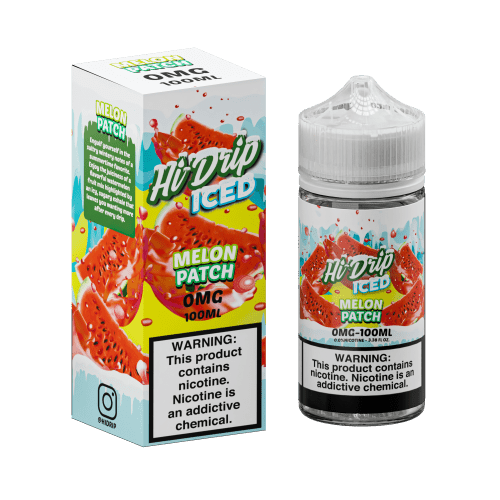 Hi-Drip Juice 0MG Hi-Drip Iced Melon Patch 100ml Vape Juice