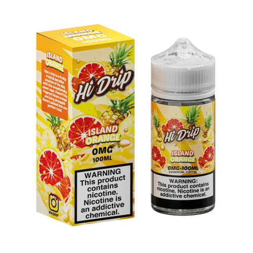 Hi-Drip Juice 0MG Hi-Drip Island Orange 100ml Vape Juice