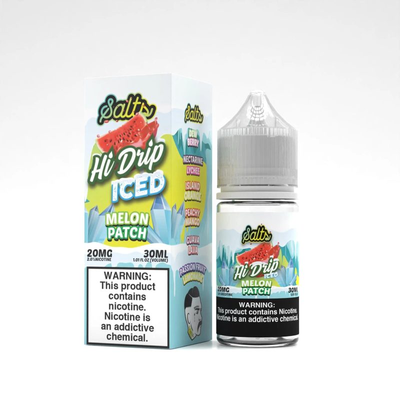 hi drip juice hi drip salts iced melon patch 30ml nic salt vape juice 34483493765231