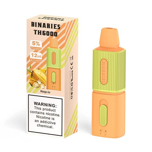 Horizon Disposable Vape Mango Ice HorizonTech Binaries TH6000 Disposable Vape (5%, 6000 Puffs)