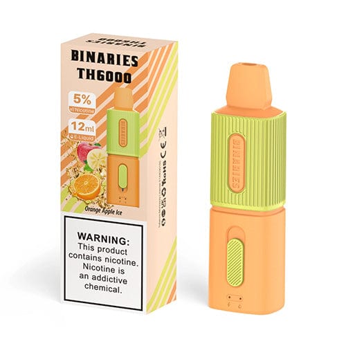 Horizon Disposable Vape Orange Apple Ice HorizonTech Binaries TH6000 Disposable Vape (5%, 6000 Puffs)