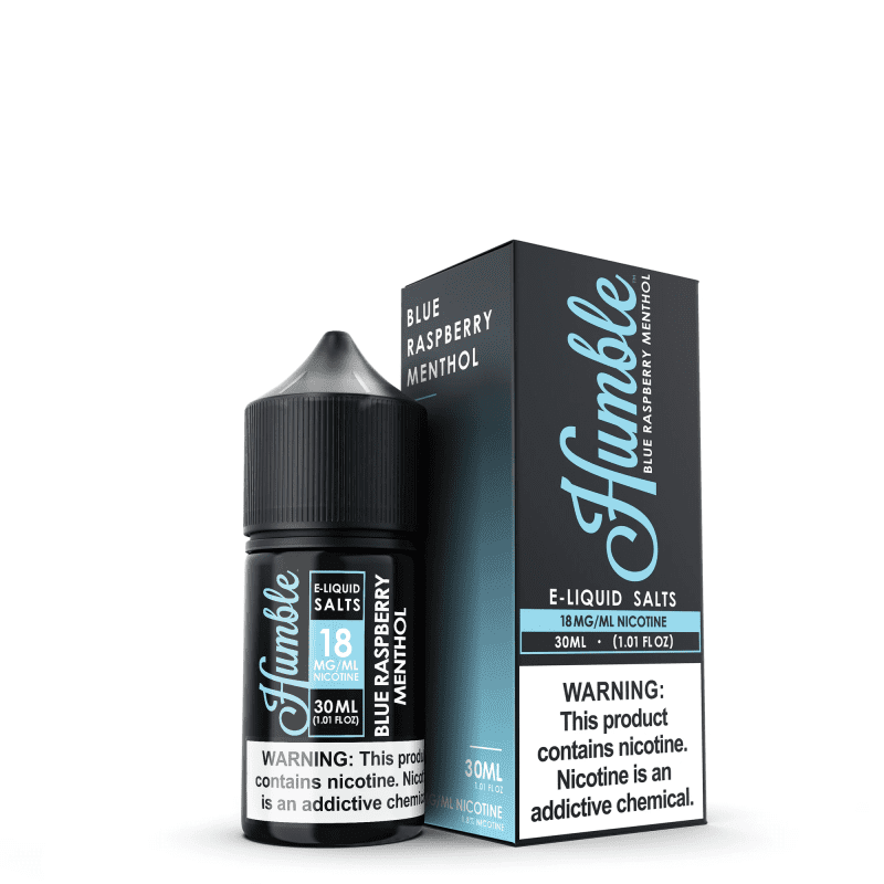 humble juice co juice humble juice co blue raspberry menthol 30ml nic salt vape juice 14560992395375