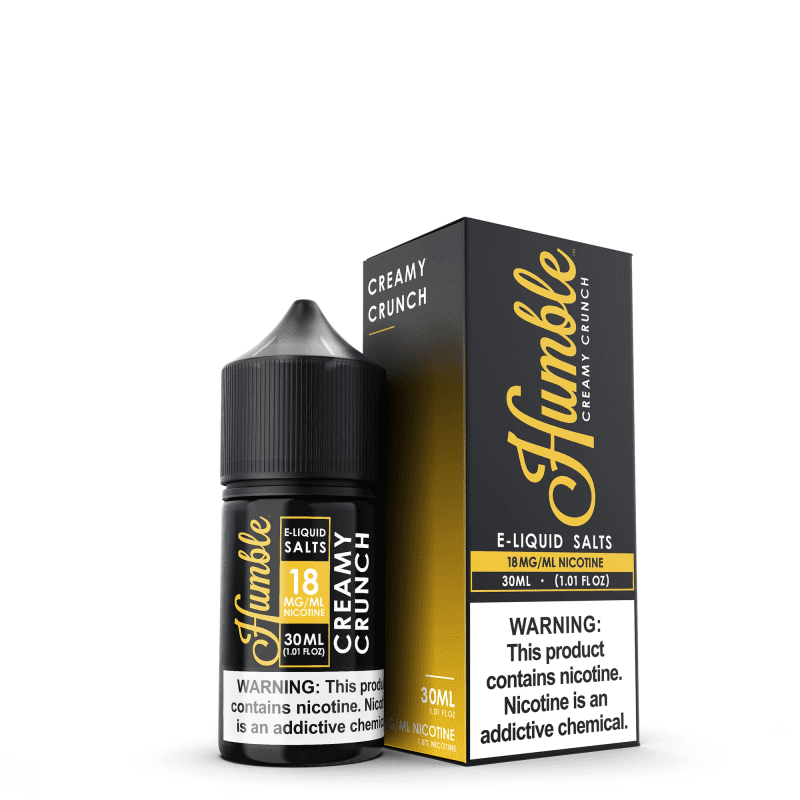 humble juice co juice humble juice co creamy crunch 30ml nic salt vape juice 14561035944047