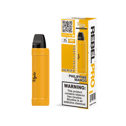 Hyde Disposable Vape Philippine Mango Hyde Rebel PRO Recharge Disposable Vape (5%, 5000 Puffs)