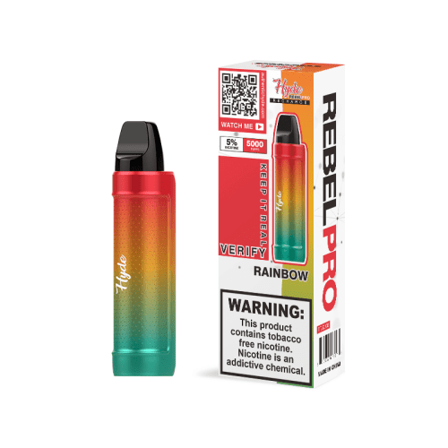 Hyde Disposable Vape Rainbow Hyde Rebel PRO Recharge Disposable Vape (5%, 5000 Puffs)