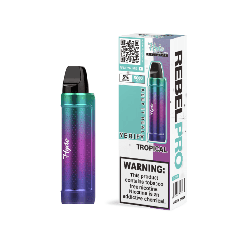 Hyde Disposable Vape Tropical Hyde Rebel PRO Recharge Disposable Vape (5%, 5000 Puffs)