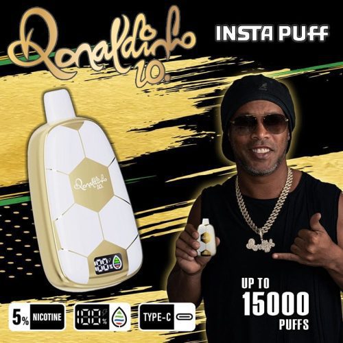 insta puff disposable vape ronaldinho 10 15k disposable vape 33476437180527