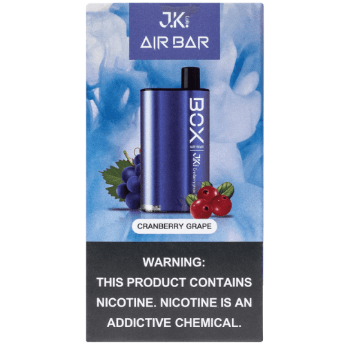 J.K. Labs Disposable Vape Cranberry Grape J.K. Labs Air Bar Box Disposable Vape (5%, 3000 Puffs)