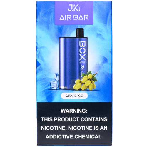 J.K. Labs Disposable Vape Grape Ice J.K. Labs Air Bar Box Disposable Vape (5%, 3000 Puffs)