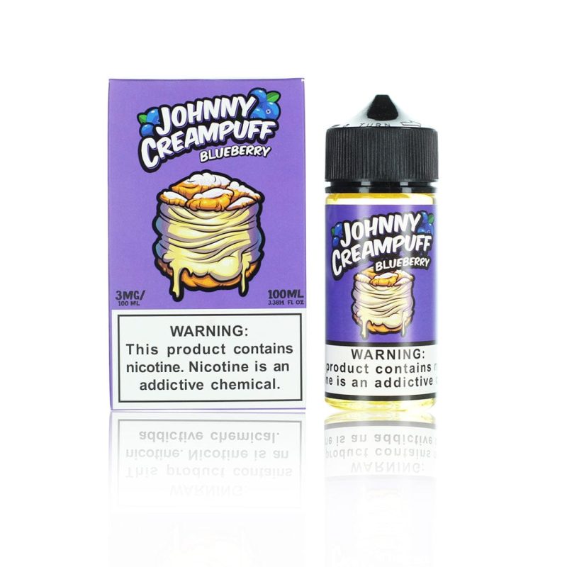 johnny creampuff juice johnny creampuff blueberry 100ml vape juice 6175658999919