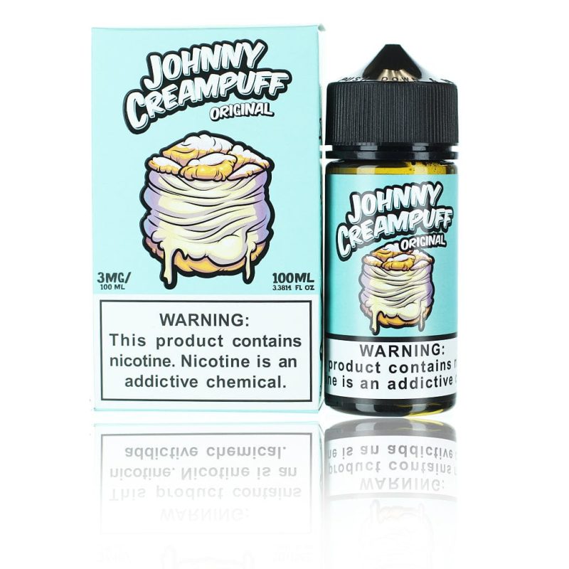 johnny creampuff juice johnny creampuff original 100ml vape juice 5537952923759