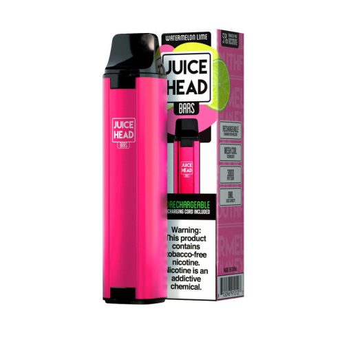 Juice Head Disposable Vape Watermelon Lime Juice Head Bars Disposable Vape (5%, 3000 Puffs)