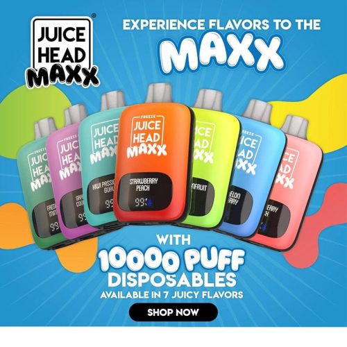 juice head disposable vape juice head maxx 10000 disposable vape 5 10000 puffs 34368452001903