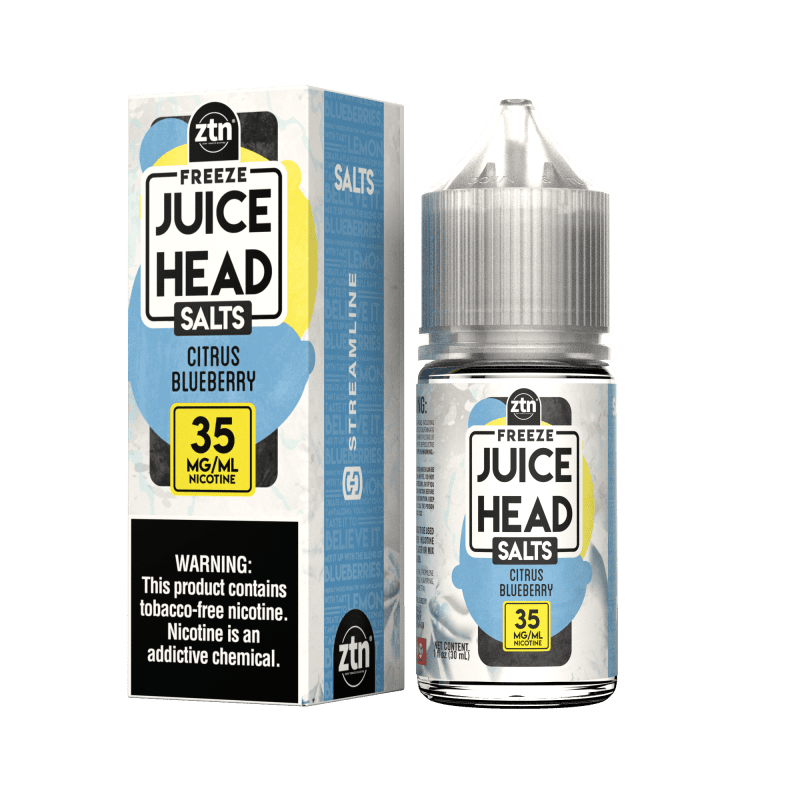 juice head juice 35mg citrus blueberry freeze 30ml ztn nic salt vape juice juice head 31578203062383