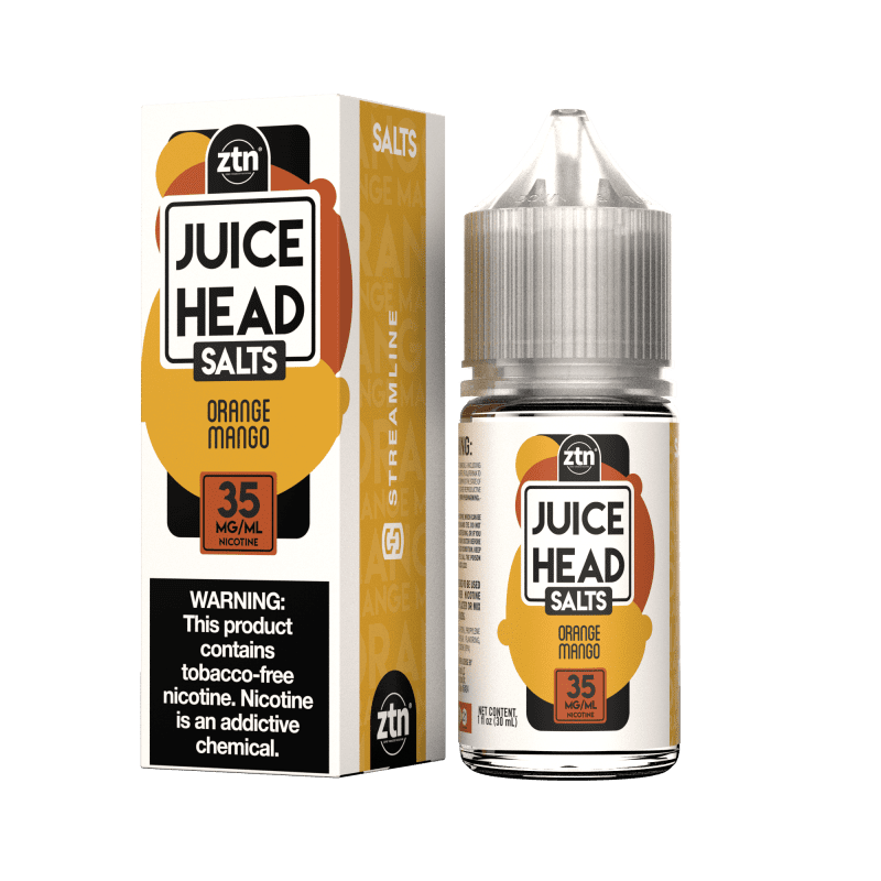 juice head juice juice head orange mango 30ml nic salt ztn vape juice 31284746092655