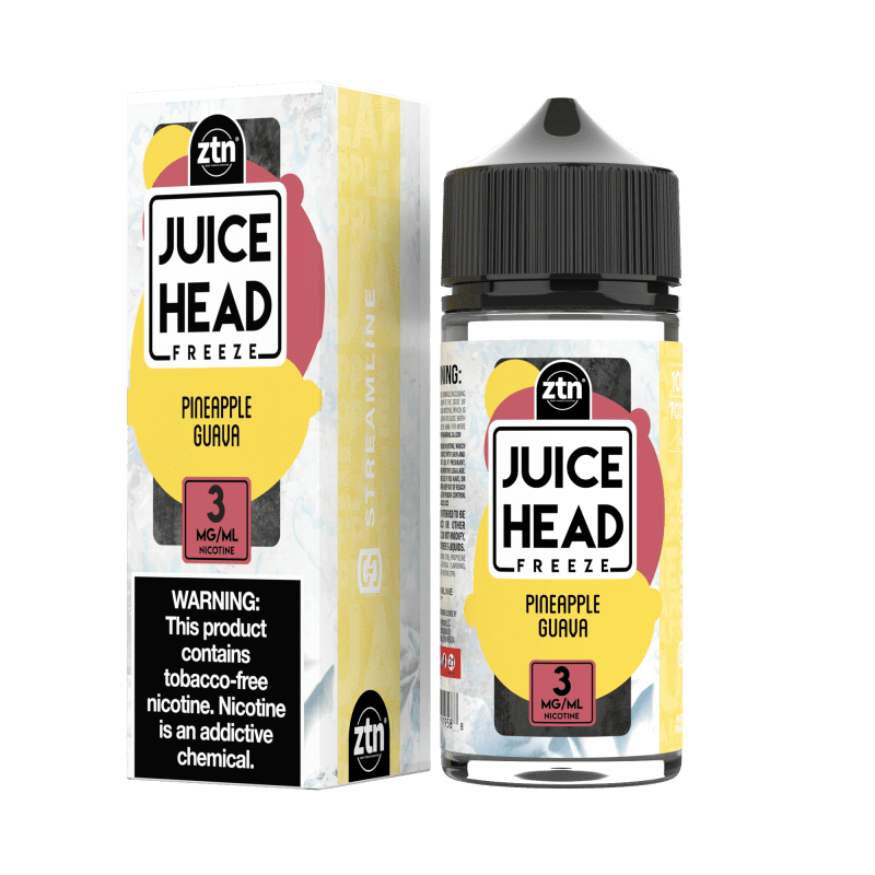 juice head juice juice head pineapple guava freeze 100ml ztn vape juice 31284702150767