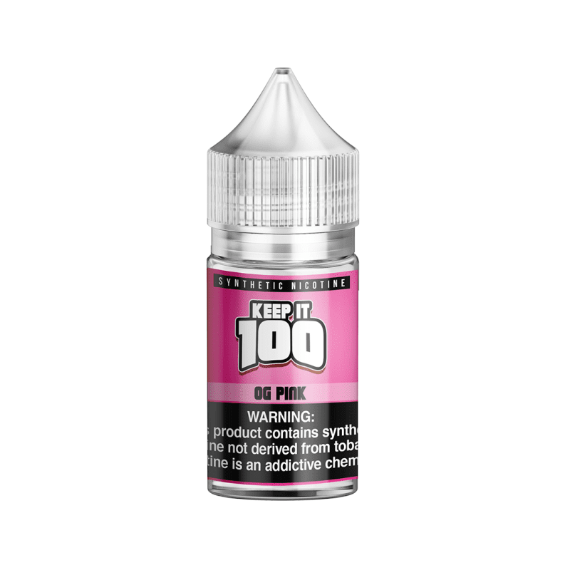 keep it 100 juice og pink 30ml synthetic nicotine nic salt vape juice keep it 100 30501007753327